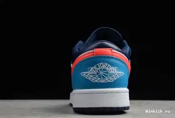 GAME LOW ORBIT BLUE TIME AIR NIKE GS JORDAN 1 0610